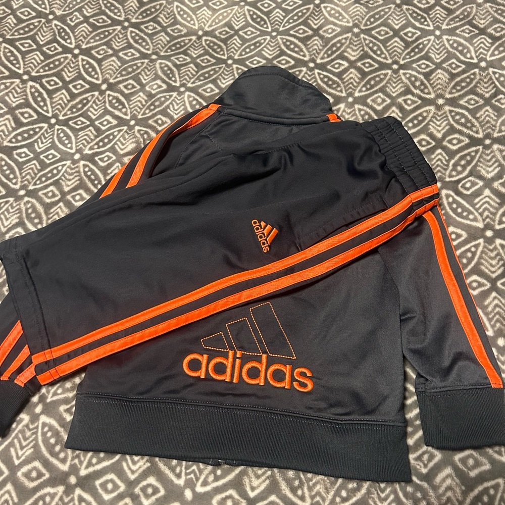 Toddler boys Adidas track suit